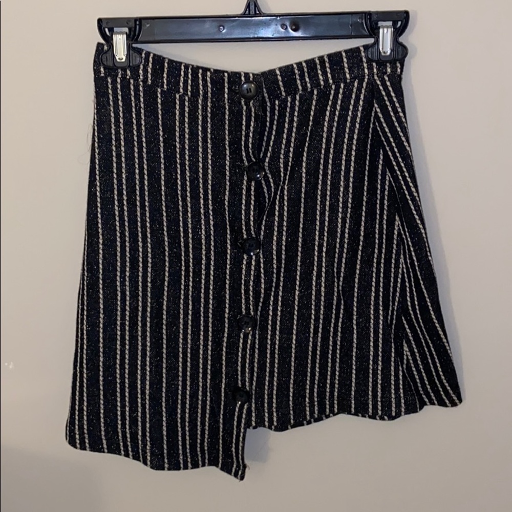 Urban Outfitters asymmetrical striped skirt